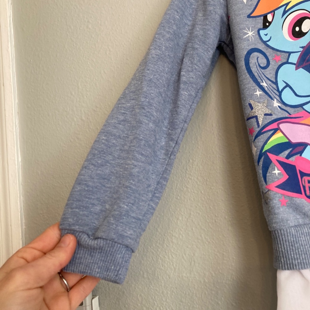 My little pony open back sweater sweater size 6 - Picture 2 of 12